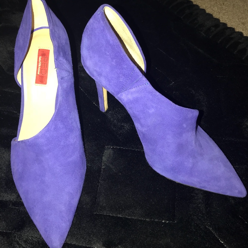 Suede Heels - Picture 1 of 4